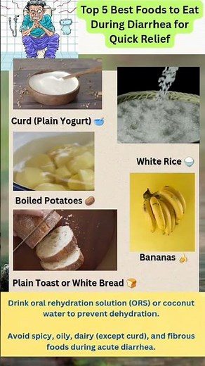 The Best Foods for Diarrhea Relief