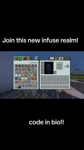 Join this infuse realm today! #realm #bedrock #minecraft #infusesmp #infuse