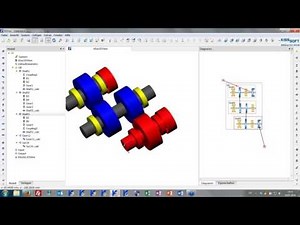 Getriebemodellierung in KISSsys Schritt für Schritt