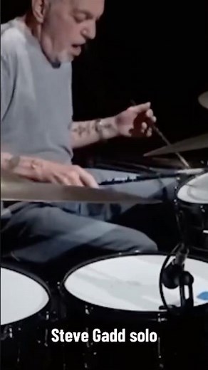 Steve Gadd Solo Performance 🥁🤌