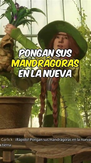 ¡Cuidado con la Mandrágora! 🌱✨ #shorts