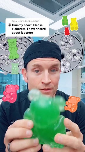 Spongebob Lifting Teddy Bears: A Gummy Bear Comedy