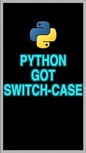 Python Switch Case Statement || Python match case || python3.10