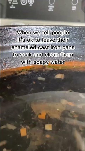 Easily clean your enameled cast iron cookware with these simple tips