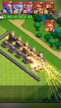 Can Super Troops Survive THIS Defense? 🔥 #clashofclans