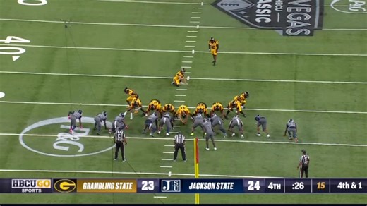 Josh McCormick with the dagger!!! The 44-yard game winning field goal to beat No. 12 Jackson State! | Grambling State University Athletics