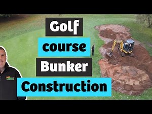 Golf course construction - Building new bunkers on an Irish Championship golf course
