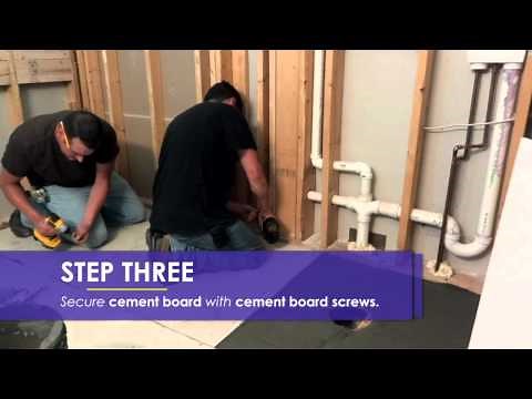 How to Install a Custom Waterproof Shower Base & Drain Assembly Cleveland Columbus Cincinnati