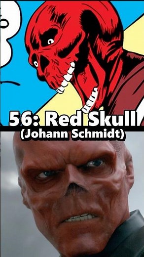 MCU FIRST COMIC: Red Skull (Johann Schmidt) #marvel #marvelcomics #comics #mcu #thor