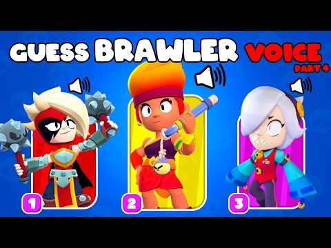 GUESS THE BRAWLER BY VOICE | Brawl Stars Quiz | PART 3