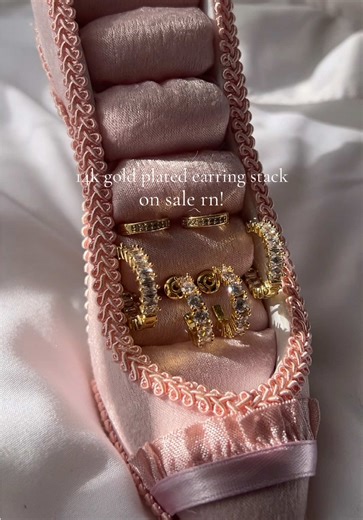 Chic Gold Hoop Earring Stack