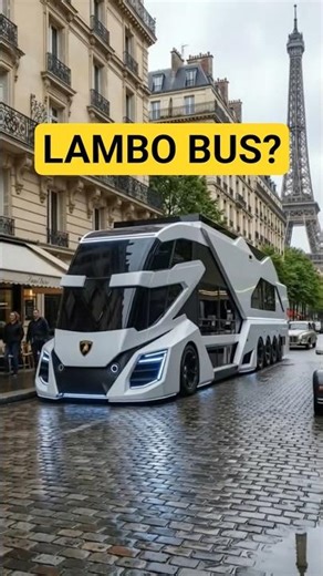 Lamborghini Made a BUS? 🤯🇫🇷