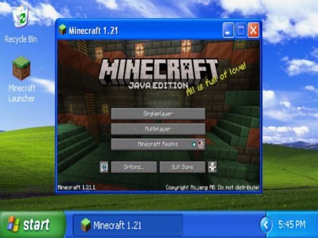 [生肉搬运]Windows XP是否能运行Minecraft1.21