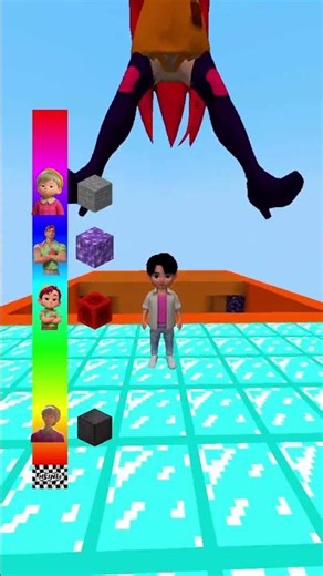 KPop Demon Hunters INSANE JUMP CHALLENGE🤯 P.18 #kpop #minecraft