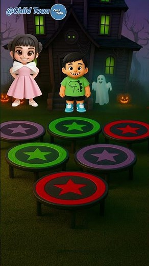 trampoline challenge 😃 #cartoon #english #funny #animationshorts #usa #animation