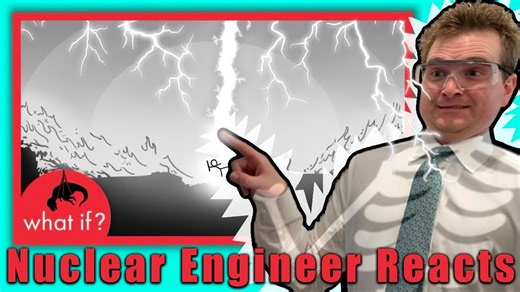 All of the lightning in one spot? - Nuclear engineer reacts to XKCD