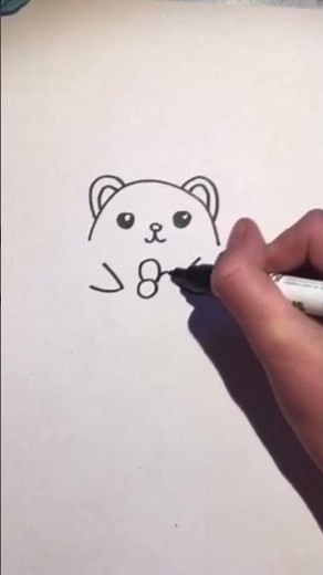 How to draw a hamster 🐹 EASY