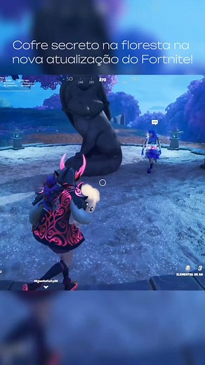 Cofre Secreto na Floresta: Nova Atualização Fortnite