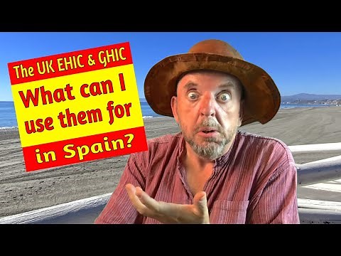 What are the UK GHIC and EHIC cards for? Can I get Spanish healthcare or residency with them?
