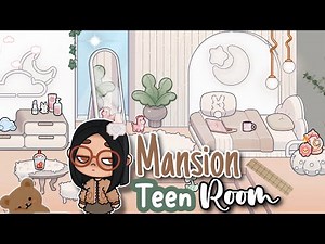 MANSION HOUSE MAKER TEEN ROOM🌱AVATAR WORLD House Ideas🧺NEW UPDATE [House Design] Makeover