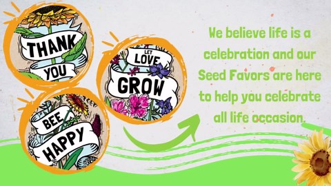 Amazon.com : Let Love Grow Seed Packets: 25 Perennial Wildflower Seed Packs in Bulk, Ideal Seed Packets Party Favors for Wedding Shower or Bridal Shower, Fits in Envelopes or Thank You Cards by Sustainable Sprout : Patio, Lawn & Garden