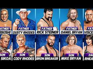 WWE Famous Wrestlers & their Son / Daughters