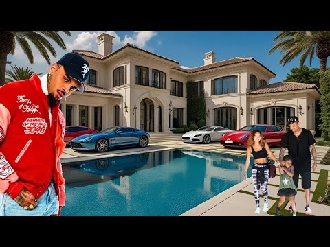 Chris Brown Luxury Lifestyle 2025 💎 | Mansion, Cars, Net Worth & Family