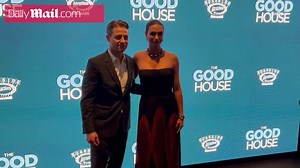 Morena Baccarin and Ben McKenzie are loved up at The Good House screening in NYC