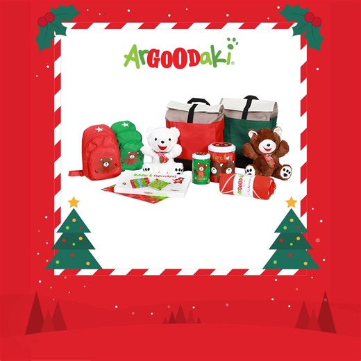 Η μαγεία του ArGOODaki ήρθε για να στολίσει το δέντρο σου νωρίτερα φέτος. Εσύ ποιο δώρο θα διαλέξεις μαζί με το αγαπημένο σου ArGOODaki Meal;🎄 #ArGOODaki #goodysburgerhouse | Goody's Burger House