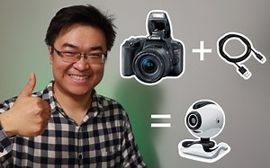 这次真的感动常在了？佳能相机秒变电脑摄像头 @Sofronio