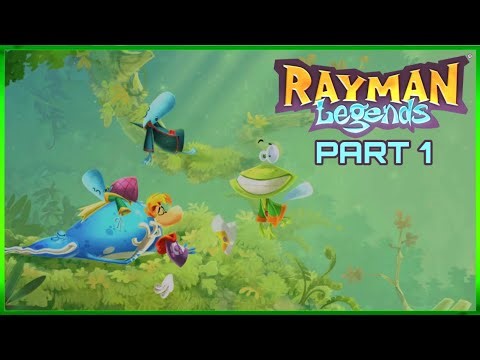 Rayman Legends Walkthrough Gameplay Part 1