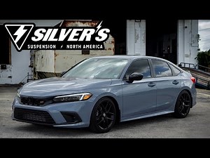 2022 Honda Civic SI Gets Silver's Coilovers