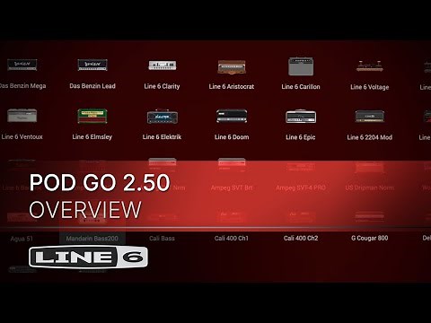 Line 6 | POD Go | 2.50 Firmware Update