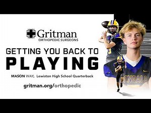 Mason Way - Getting You Back To Playing - Gritman Orthopedic Surgeons