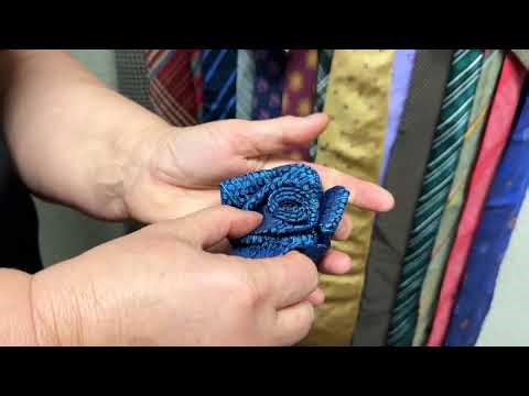 Roses of Ties - Tie Rose Tutorial by Artten #artgallery #artwork