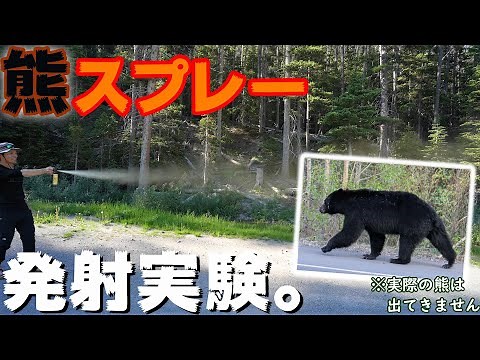 【熊対策】登山の時の必需品、熊スプレーの使い方解説します!!