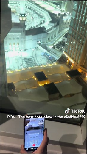 Best Hotel View in the World: Kabaa in Makkah 🕋