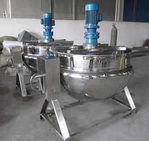 [Hot Item] 500 Liter Steam Jacketed Cooking Kettle Industrial Cooking Kettle