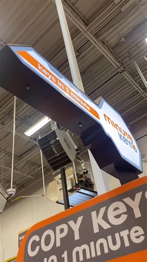 Computer tech laser tracking = near-perfect, precision duplicates.⁠ ⁠ Accuracy guaranteed with every key upgrade. ✔️ | Minute Key