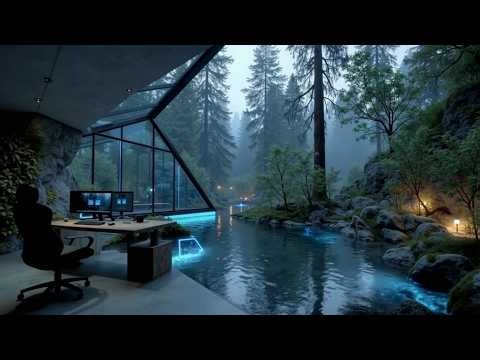 Ambient calm work music - work flow music for coding and designing & Work Station Flow