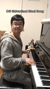 OG Galvanized Steel Song on Piano | AmosDoll Music | Facebook