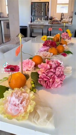 DIY. Make paper flowers from coffee filters. #diy #crafts #flowers #decoration