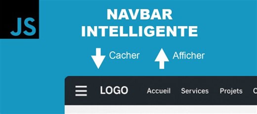 Créer une Navbar Intelligente : Apparition au Scroll avec CSS & JS - Extrait de formation | Tuto.com