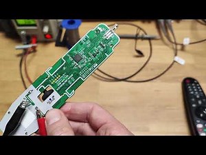 How to reset/repair LG Magic Remote - by buttons or directly on PCB / Resetare telecomanda LG