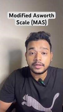 Modified Asworth scale #mas#spasticity