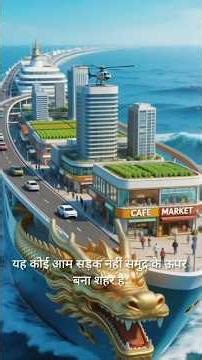 Ocean Ke Upar Bana Shehar 😱 | Future Road City Amazing View