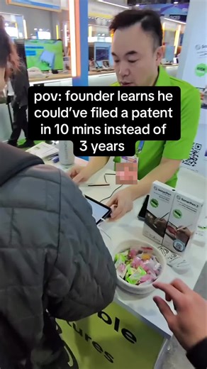 He’s definitely using our platform for his next invention 😂 #fyp #startup #college #entrepreneur