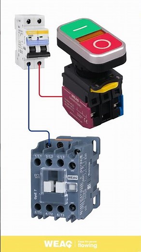 Dual Position Push Button Switch & Contactor Wiring: Advanced Control Explained.