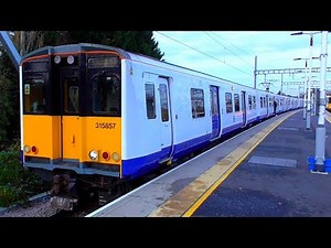 TfL Rail Class 315 Ride: Shenfield to London Liverpool Street - 19/11/19