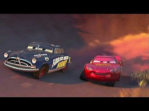 Autot 1 / Cars 1 - Doc Hudson and Lightning McQueen Racing (Finnish) | Pixar Cars (2006)